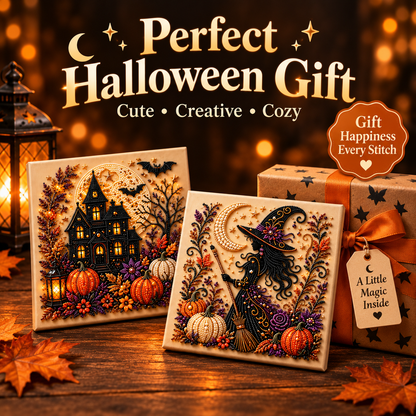 EMBRUNE Halloween Diamond Painting Kit