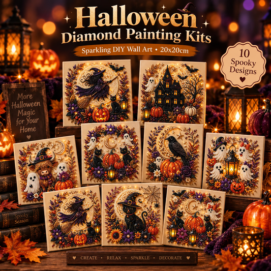 EMBRUNE Halloween Diamond Painting Kit