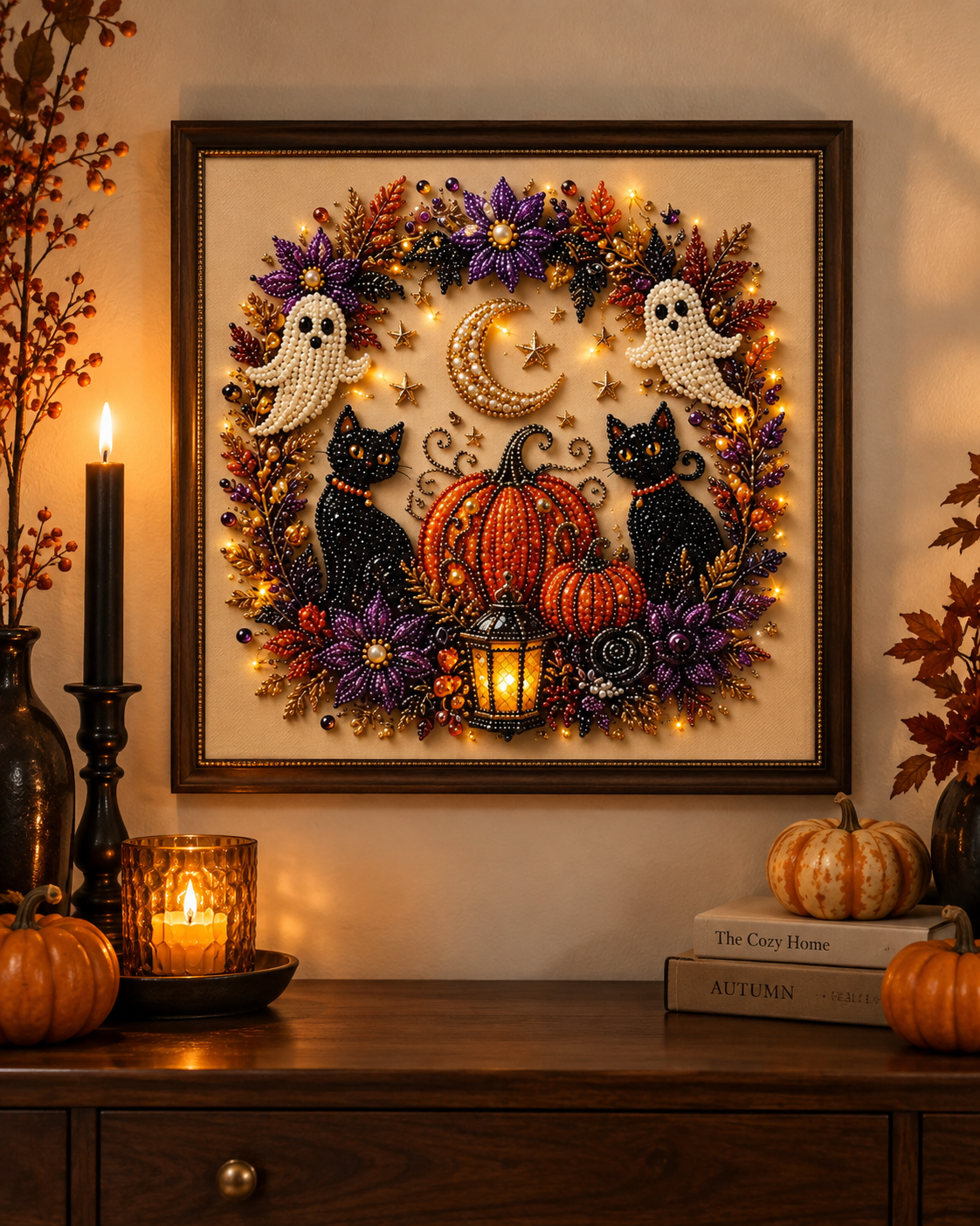 EMBRUNE Halloween Diamond Painting Kit