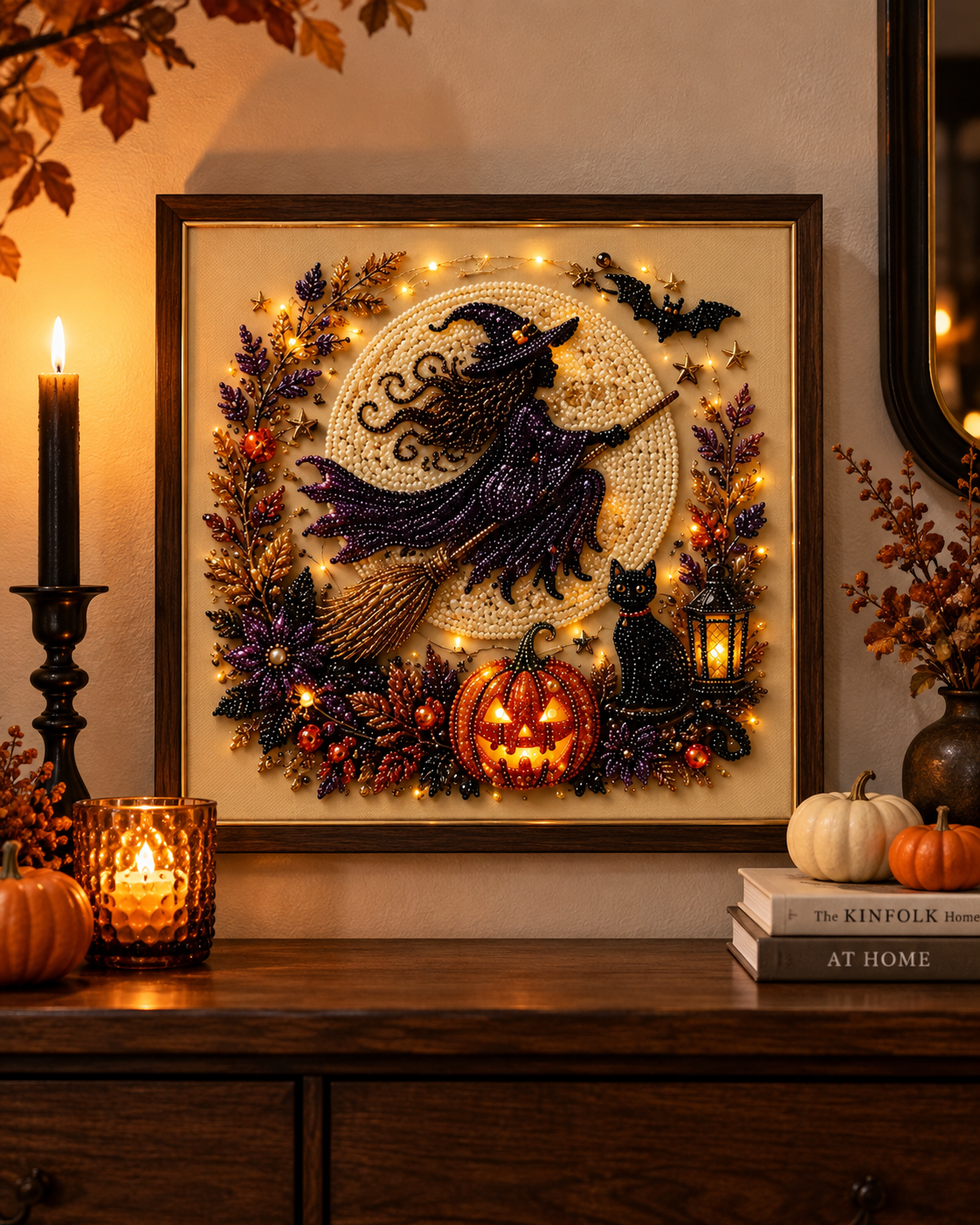 EMBRUNE Halloween Diamond Painting Kit