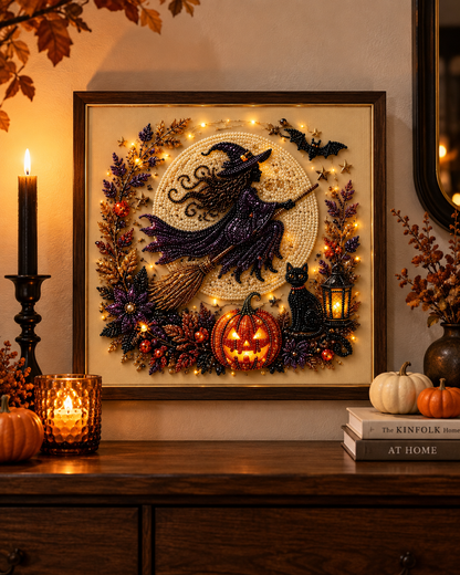 EMBRUNE Halloween Diamond Painting Kit