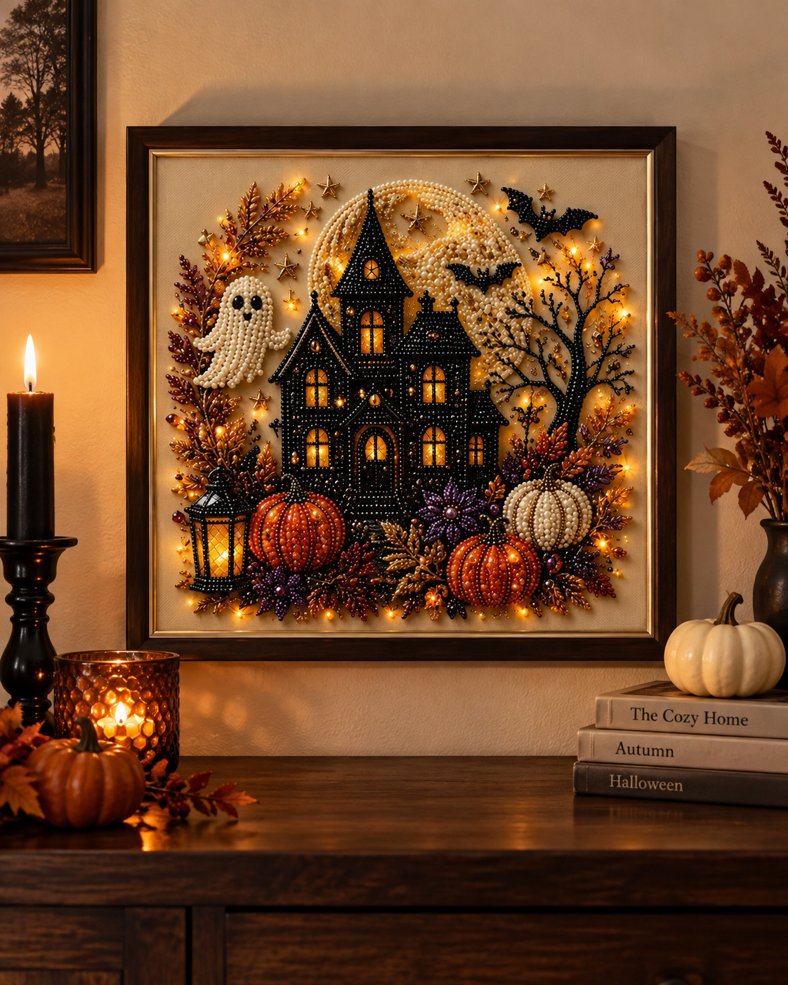 EMBRUNE Halloween Diamond Painting Kit