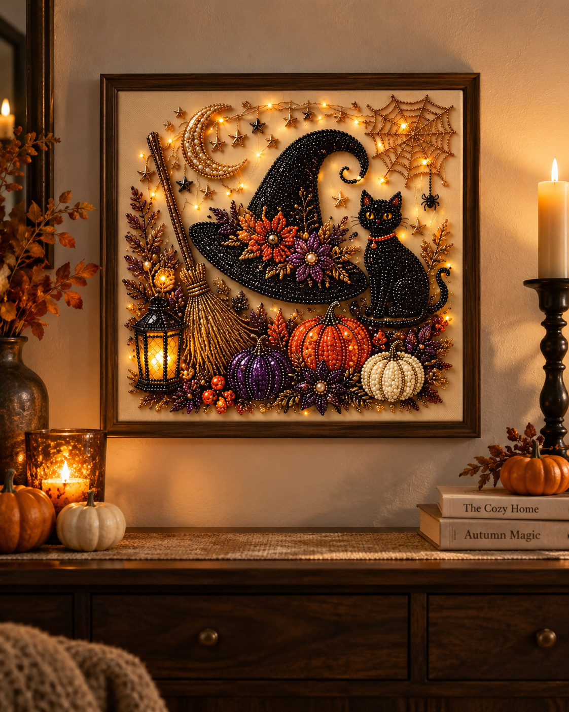 EMBRUNE Halloween Diamond Painting Kit
