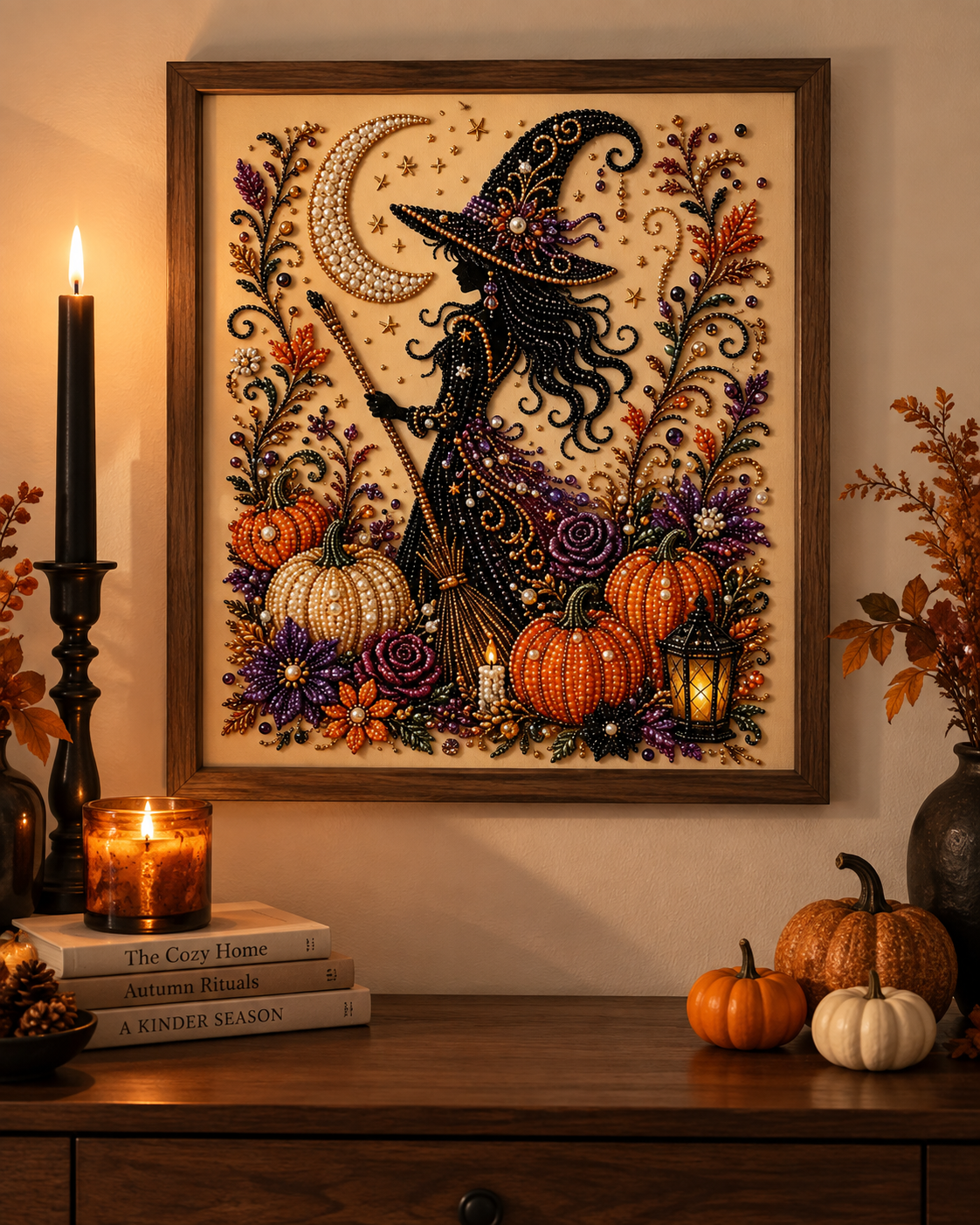 EMBRUNE Halloween Diamond Painting Kit