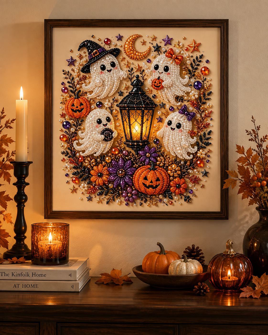 EMBRUNE Halloween Diamond Painting Kit